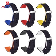 Soft Silicone Strap 20mm 22mm 24mm 26mm for Samsung Galaxy Watch Active 42mm 46mm Gear S3 Amazfit Sport Waterproof Bracelet Band