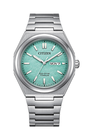 CITIZEN Zenshin AW0130-85M Super Titanium Eco-Drive Mens Watch ( นาฬิกาผู้ชายพลังงานแสง )