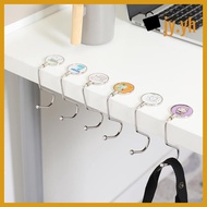 JY.YH 1pcs Strong Bearing Capacity Various Patterns Portable Handbag Purse Table Hook