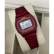 tonton Casio B640 Ladies Watch Maroon B640 Digital Watch