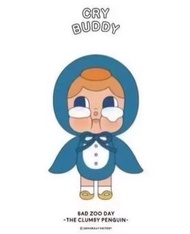 Crybaby / 限量384 Crybuddy " SAD ZOO DAY - The Clumby Penguin "  企鵝 動物園系列公仔 ART TOY figure 泰國限定