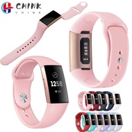 CHINK Watch Band Classic Sport Wristbands Silicone for Fitbit Charge 3