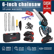 6 inches Cordless chainsaw mini chainsaw portable electric pruning shears mini saw cordless saw Gerg