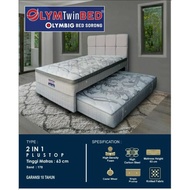 Spring Bed 2 in 1 / Twin Bed / Kasur Sorong / Olym Twin Bed By Bigland