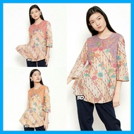Women's BATIK BLOUSE SLIMFIT UNIFORM BATIK FASHION BLOUSE FOR WOMEN RECENT LATEST RECENT BLOUSE