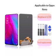 Applicable to OPPO Reno LCD screen Reno 10x zoom original LCD 6.4 6.6 inches LCD internal and external display screen CPH1917 CPH1919 screen assembly touch screen digital converter