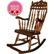 KERUSI GOYANG JATI BIG SIZE LAZY CHAIR TEAK WOOD