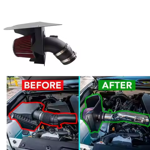 Performance Cold Air Intake System with Heat Shield & Air Filter Pipe For BMW F90 G30 G31 B58 540i 3