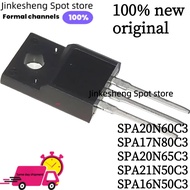 5PCS 20N65C3 SPA20N60C3 20N60C3 SPA20N60 SPA16N50C3 16N50C3 SPA17N80C3 17N80C3 SPA20N65C3 SPA21N50C3