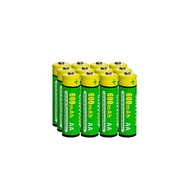 AA battery Rechargeable rechargeable battery Nickel metal hydride battery 12pcs 1.2V 600mAh Can be used about 1000 times AA AA type rechargeable battery Remote control Solar light battery