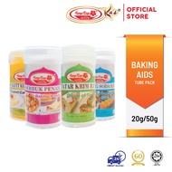 BUNGA RAYA KUS Serbuk Penaik/Tepung Soda/Krim Tartar/Ovalet [30g - 50g]