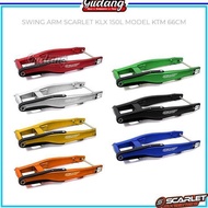 PREMIUM Swingarm Swing Arm Scarlet MX 60 cm 66 cm Aluminum Model KTM CRF 150L KLX 150 Dtracker Motor
