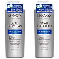 Kerasys Scalp Dandruff Care Deep Clean Cooling Protein Conditioner Fresh Scent, 600ml, 4ea - 600ml x