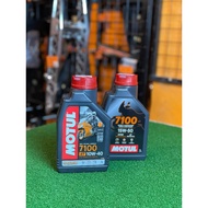 4T MOTUL 7100 15W50 / 10W40 1L MINYAK HITAM MOTOSIKAL FULLY SYNTHETIC