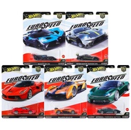 Hot Wheels EuroSpeed Car Culture ครบเซ็ต 5 คัน Bugatti Bolide / Aston Martin Vantage GTE / Ferrari L