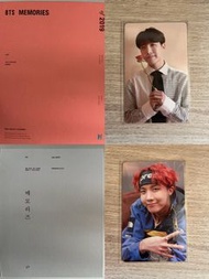 bts memories 2017 2018 回憶錄 jhope 小卡
