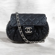 「JL精品代購」 9新 Chanel 香奈兒 鏈條雲朵包