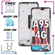 LCD Frame For OPPO A95 4G - Front Housing Body Original Quality