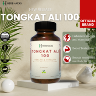 [100% Natural] Tongkat Ali 100 🔥 100% Pure Tongkat Ali Powder ✨Potent Formula [31 Capsules=1 Month Full Supply]