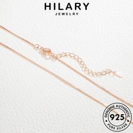 HILARY JEWELRY Accessories Original Pendant Women Gold 純銀項鏈 For 925 Necklace Perempuan Vintage Perak Sterling Silver Korean Rantai Leher Chain N65