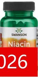 【全場免運】Swanson Niacin 維他命B3 菸酸 菸鹼酸 100 mg 250 錠