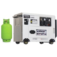 Slong 5kw 6kw 7kw 8kw 10kw 12kw 15kw silent oline   generator dual fuel   generator set