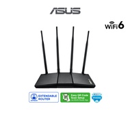 ASUS RT-AX1800HP Dual Band WiFi 6 Extendable Router, Built-in VPN, AiMesh