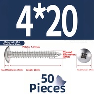 BAIRUITE | Stainless Steel Self-tapping Screw M3-M6