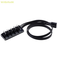 [WillBeRedM] 40cm 1 To 5 4-Pin molex TX4 PWM CPU cooling fan splitter adapter power cable [NEW]