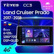 TEYES CC3 For Toyota Land Cruiser Prado 150 2017 - 2018 Car Radio Multimedia Video Player Navigation