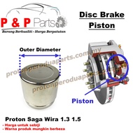 Front Disc Brake Piston Depan - Proton Saga 8V 12V Wira 1.3 1.5 - 51mm / 54mm
