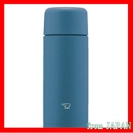 [From Japan]ZOJIRUSHI Water Bottle Seamless Sen Small Capacity 250ml Screw Stainless Steel Mug Midnight Navy Integrated Sen and Packing Easy to clean Only 2 points to wash SM-MA25-AM