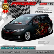 DECAL STICKER MOBIL KARAKTER-STIKER BODY CITY CAR JAZZ BRIO SIGRA-STIKER UPDATE MOBIL SUV TERKINI-EM