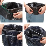 [Chicnest] 3/6PCS Adjustable Trash Can Bands Elastic Rubber Bands Garbage Can Bands Multifunctional 
