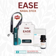 [FREE LANYARD] Gritz Ease Nasal Stick Essential Oil Aromatheraphy Inhaler