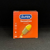 DUREX Sensation With Dots Condoms 3's