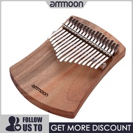 [ammoon]คาลิมบา17 Keys C Tone Thumb Piano Kalimba Camphorwood with Carry Bag