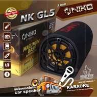 SUBWOOFER SUB WOOFER CAR SPEAKER CAR SPEAKER GL5 GL 5 INCH IN " 5IN 5" BLUETOOTH MPEG MP3 PLAYER USB