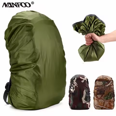 60L 70L 80L Outdoor Sports Backpack Cover Waterproof Polyester Ultralight Camo Raincover Travel Bag