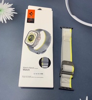 Spigen DuraPro Flex สำหรับนาฬิกา Apple Series 9 7 8สาย Ultra 49Mm 45Mm และ44Mm Series 6 /Se/ 5/4และ42Mm 38Mm 40Mm 41Mm สำหรับ I Watch Series 3/2สายนาฬิกาไนลอน