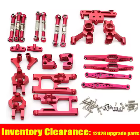 WLtoys 12428 12423 12427 Upgrade Aluminium Alloy Parts Metal Upgrade Parts Rear Axle Support Fixed R