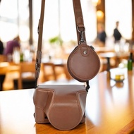 Sony A7C2 Camera Bag a7c Camera Protective Case ILCE-7c All-Inclusive Leather Case A7CII Retro Diago