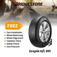NEW TYRE 225/65R17 ECOPIA H/L001 BRIDGESTONE (WITH INSTALLATION)