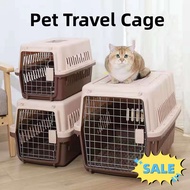 Pet Dog Carrier Cage Travel Cage Dog/Cat Crates Airline Approved Breathable Removable Pet Puppy Cage