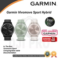 Garmin Vivomove Sport Hybrid - Vivo Move Resmi TAM Original SmartWatch