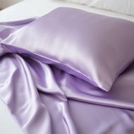 Premium Silk Satin Pillowcase and Bolster Case Set