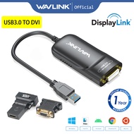 WAVLINK USB 3.0 to DVI/VGA/HDMI Video Graphic Display Adapter Displaylink For Windows/OS/Ubuntu/Chro