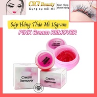Sáp Hổng Tháo Mi 15g_Pink Cream REMOVER_Sáp Tháo Mi Hàn Quốc
