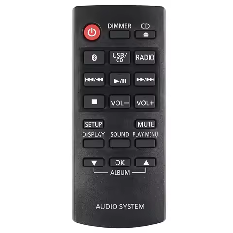 Remote Control N2QAYB000984 for Panasonic CD Audio System SCHC200 SA-PM250 SC-PM250 SC-PM602 SC-UX10