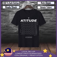🔥Premium Cotton🔥 Atitude Baju T shirt Lelaki 100% Cotton Men T shirt Baju viral Lelaki Baju Fashion Baju Lelaki